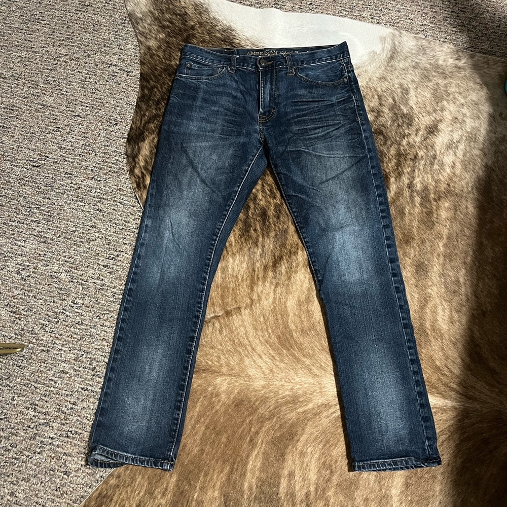 Men’s Dark Wash AE Jeans
